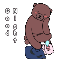 Goodnight Good Night Sticker - Goodnight Good Night Nighty Night Stickers