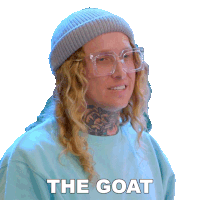 The Goat Bobby Sticker