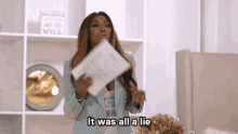 It Was All A Lie Paper GIF - It Was All A Lie Paper Contract GIFs