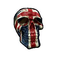 Skull-image Human-skull-image Sticker