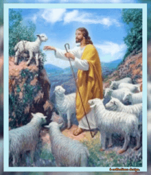 Jesus Sheep GIF - Jesus Sheep Lamb GIFs