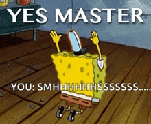 Master Spongebob GIF - Master Spongebob Bowing GIFs