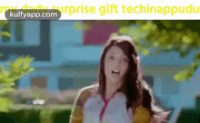 My Dady Surprise Gift Techinappudu.Gif GIF - My Dady Surprise Gift Techinappudu Memes Trending GIFs