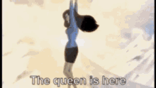 The Queen Is Here Wonder Woman GIF - The Queen Is Here Wonder Woman Spin GIFs