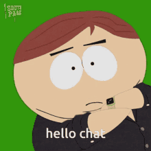 Hello Chat South Park GIF - Hello Chat South Park I Wont Forget This When Im Rich GIFs