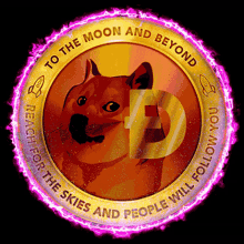 Doge To The Moon Dedcel GIF - Doge To The Moon Dedcel Doge GIFs