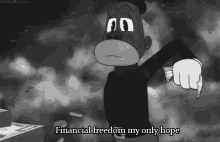 Financial Freedom Only Hope GIF
