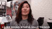 I Like Doing Stupid Silly Things Guy Tang GIF - I Like Doing Stupid Silly Things Guy Tang Like To Be A Kid GIFs