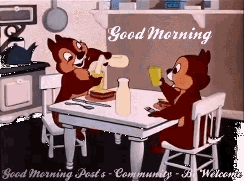 Good Morning Cartoons GIF - Good Morning Cartoons - Discover & Share GIFs