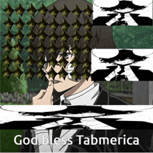 a collage of images with the words god bless tabmerica on top