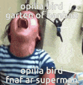 Opilia Bird Garten Of Banban GIF - Opilia Bird Garten Of Banban Fnaf Ar Superman GIFs
