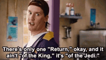 Only One Return, And It'S Not Of The King - Randal In Clerks Ii GIF - Clerks Clerks Ii Kevin Smith GIFs