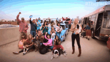 Cheering The Pack GIF - Cheering The Pack Happy People GIFs
