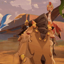 a cartoon drawing of a dragon standing next to a whale