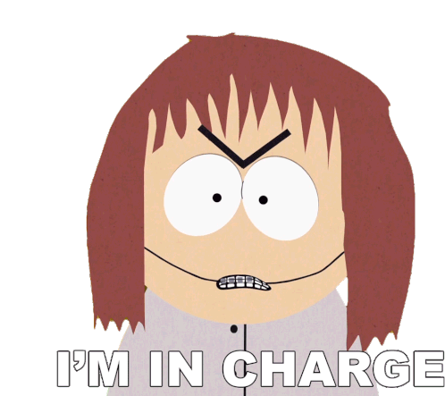 Im In Charge Shelly Marsh Sticker - Im In Charge Shelly Marsh South Park Stickers