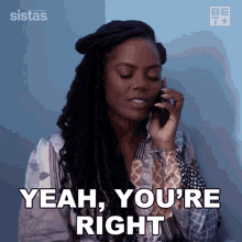 Yeah Youre Right Sabrina Hollins GIF - Yeah Youre Right Sabrina Hollins Sistas GIFs