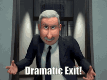 Dramatic Exit GIF - Dramatic Exit GIFs