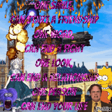 a picture of a cartoon scene with the words " give smile give smile give smile give smile give smile give smile give smile "