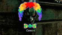 Coward Clown Greengoblin Discord Aprilfools GIF - Coward Clown Greengoblin Discord Aprilfools GIFs