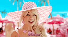 Barbie Movie Hi Barbie GIF - Barbie Movie Hi Barbie Margot Robbie GIFs