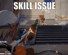 Skill Issue Anime GIF - Skill Issue Anime Video Game GIFs