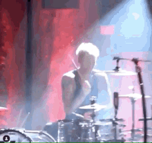 Drumming Drummer GIF - Drumming Drummer Mgk GIFs