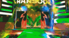 Mansoor Entrance GIF - Mansoor Entrance Wwe GIFs