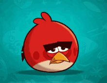 Angry Bird Sad GIF