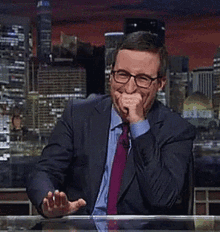 Last Week Tonight With John Oliver Laughing GIF - Last Week Tonight With John Oliver John Oliver Laughing GIFs