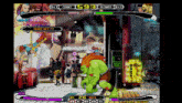 a video game is being played between cammy and blamed