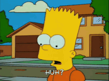 The Simpsons Bart Simpson GIF - The Simpsons Bart Simpson Huh GIFs
