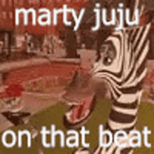 Madagascar Marty GIF - Madagascar Marty Juju On That Beat GIFs