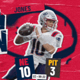 Pittsburgh Steelers (3) Vs. New England Patriots (10) Second Quarter GIF - Nfl National Football League Football League GIFs