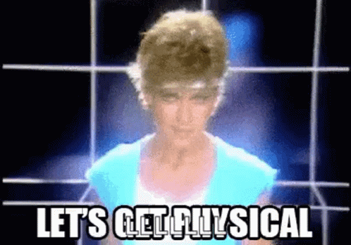 Olivia Newton John Lets Get Physical GIF - Olivia Newton John Lets Get Physical Dancing GIFs