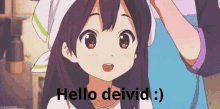 Hello Deivid GIF - Hello Deivid Anime GIFs
