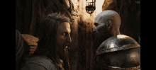 Tyr Tyr Stands Up GIF - Tyr Tyr Stands Up Kratos Finds Tyr GIFs