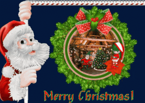 Merry Christmas Santa Claus GIF – Merry Christmas Santa Claus Animated