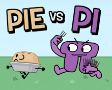 Pie Vs Pi Pi Day GIF - Pie Vs Pi Pi Day Pie Bfb GIFs
