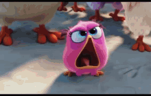 Angry Birds Scream GIF - Angry Birds Scream Hatchling GIFs