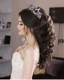 Get Your Hair Wedding Style Curls GIF