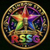 a rainbow star singing group rssg logo