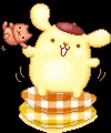 Jumping Pompompurin GIF - Jumping Pompompurin Happy GIFs