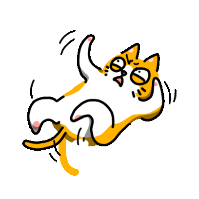 Fun Cat Sticker - Fun Cat Kitten Stickers