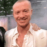 a close up of a man 's face with the caption josephquinngifs on the bottom right
