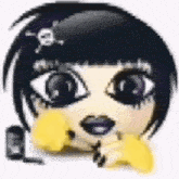 Emo Girl Emo Emoji GIF - Emo Girl Emo Emoji GIFs