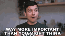 Way More Important Than You Might Think Mitchell Moffit GIF - Way More Important Than You Might Think Mitchell Moffit Asapscience GIFs