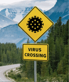 Virus Crossing GIF - Virus Crossing GIFs