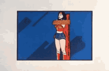 wonder woman cartoon classic super hero free