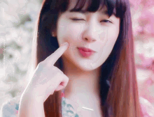 Yangzi Cute GIF - Yangzi Cute Poke Face GIFs