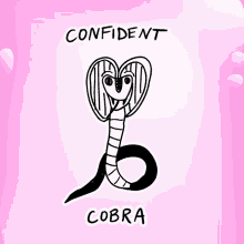 confident cobra veefriends feeling good positive confident